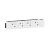Prise de courant - 4 x 2P+T - Blanc - Clippage direct - Surface - Legrand 077104L