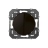 Bouton poussoir - Double - Noir - Legrand Dooxie 095265