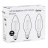 Ampoule � LED - Bailey Filament - Culot E14 - 4W - 2700K - C35 - Lot de 3 - BAILEY 142723