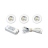 Kit de 3 spots encastr�s � LED - Aric S1200 - 3 x 1.8W - Blanc - Aric 50775