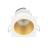 Collerette - Pour spot Europole LED UP UNI ES+ - Carr� - Blanc et Dor� - Fixe - Europole 5760D