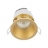Collerette - Pour spot Europole LED UP UNI EST - Rond - Dor� - Fixe - Europole 5756