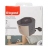 Bloc multiprise - 2 x 2 P+T - Avec induction - USB A+C - 2 M�tres - Taupe / Noir - Legrand 049402