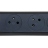 Bloc multiprise - 4 x 2P+T - Rotatif - 1.5 M�tre - Noir - Legrand 049448