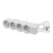 Rallonge multprise - 4 x 2P+T - 1.5 M�tre - Blanc / Gris - Legrand 049475