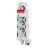 Rallonge multprise - 4 x 2P+T - 3 M�tres - Blanc / Gris - Legrand 049490