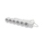 Rallonge multprise - 6 x 2P+T - 3 M�tres - Blanc / Gris - Legrand 049494