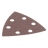 Papier abrasif - Delta - Auto agrippant - Assortiment de 4 grains 60-80-120-240 - Bizline 790906