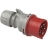 Fiche mobile - Droite - 32A - 3P+N+T - 380/415V - IP44 - EASY - Bizline 701100