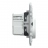 Chargeur USB - Type A+A - 12W - Blanc - Schneider Electric S320401