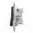 Va et vient + bouton poussoir - Anthracite - Schneider Electric S340285