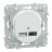 Chargeur USB - Type A+C - 7.5W - 45W - Blanc - Schneider Electric S320403