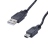 Cordon mini USB M - USB A M - 2 Mtres - Erard 2486