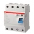 Interrupteur diff�rentiel - 4 P�les - ABB F204 - 63A - 30 mA - Type A - ABB 2CSF204123R1630