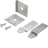 2 pattes de fixation murales - Hager FM640