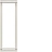 R�hausse - Pour coffret hager Gamma ou GA01XN - Hager GR113AN