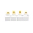 Cache-vis pour iC60 - 4 P�les - Lot de 20 - Schneider Electric A9A26981