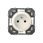 Prise de courant - 2P+T - A puits - Blanc - Legrand Dooxie 600337