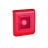 Dispositif visuel d'alarme feu DVAF 2Cd - Avec flash rouge - Encastr� - URA 367300