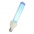 Lampe fluocompacte - Germicide - E27 - 240V - 15W - UVC - Bailey 60600038485