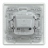 Prise de courant - 2P - A griffes - Complet - Blanc - Schneider Electric S321033