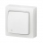 Va et vient ou bouton poussoir - Lumineux - Complet - Blanc - Legrand 086017L