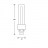 Ampoule � LED - Bailey LED PL GLASS TC-S - G23 2P - 4.5W - 4000K - Bailey 146108
