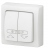 Bouton poussoir - Double - Pour volets roulants - Complet - Blanc - Legrand 086010L