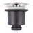 Bonde de douche - Diam�tre 90 mm - Sortie verticale - D�me ABS - Altech 4210305