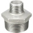 Mamelon - R�duit - M�le / M�le - Fonte mall�able galvanis�e - 40 x 33 - Sferaco 245040033G