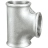 T� - Femelle / Femelle - Fonte mall�able galvanis�e - 20 x 27 - Sferaco 130020G
