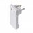 Prise �lectrique - 2 P+T - M�le - 16A - Ultra plate - Coud�e � 90 degr�s - Erard 728700