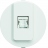 Prise RJ45 - Cat�gorie 6 - FTP - GR2 - Associable - HAGER Ateha WJA223B