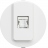 Prise RJ45 - Cat�gorie 6 - FTP - GR2 - Associable - HAGER Ateha WJA223B