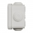 Boite de d�rivation - Avec embouts - 65 x 65 x 45 mm - Blanc - Schneider Electric IMT05022