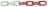Cha�ne plastique de signalisation - Rouge et blanc - 25 M�tres - Bizline 790702