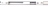 R�glette meuble - Aric TORI LED - 10W - 3000K - 585 mm - Blanc - Interrupteur - Aric 50627