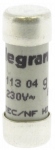 Fusible cartouche cylindrique - 8.5 x 23 - 4 Amp�res - Boite de 10 - Legrand 011304