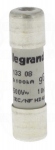 Fusible cartouche cylindrique - 10 x 38 - 8 Amp�res - Type gG HPC - Sans voyant