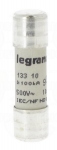 Fusible cartouche cylindrique - 10 x 38 - 10 Amp�res - Type gG HPC - Sans voyant