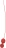 Sachet de 200 scell�s - En plastique - Rouge - Catu AL-145R/200