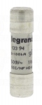 Fusible cartouche cylindrique - 10 x 38 - 0.5 Amp�res - Type gG HPC - Sans voyant
