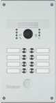 Bticino Linea - Platine de Rue - 5 � 8 Boutons poussoir - 2 Fils - Aluminium - Bticino 308002