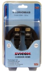 Cordon HDMI m�le/m�le de 1.83 m�tres connecteurs articul�s