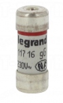 Fusible cartouche cylindrique - 10.3 x 25.8 mm - 16 Amp�res - A voyant