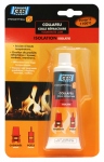 Colle Mastic r�fractaire Geb COLLAFEU - Tube de 50 ml - Sous blister