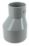 R�duction PVC - M�le / Femelle - Ext�rieure - Excentr�e - Diam�tre 100/63 mm - Nicoll UIT4